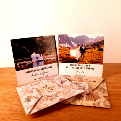 Fotoimán Personalizada para Matrimonio