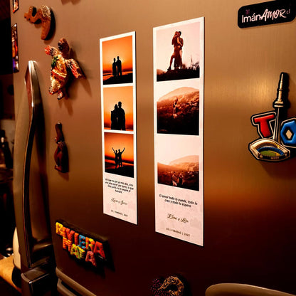 Fotoimán tipo Cabina Personalizada para Matrimonio