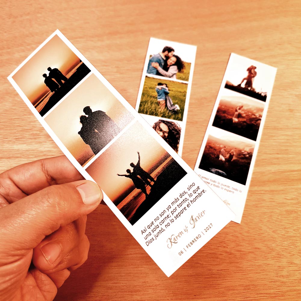 Fotoimán tipo Cabina Personalizada para Matrimonio