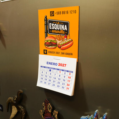 Mini Calendarios Magnéticos Publicitarios